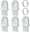 Kemcatui 10Pcs Paper Towel Dispenser Key, Waffle Toilet Paper Key Tissue Dispenser Key