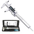 Digital Caliper Measuring Tool, 6 Inch Stainless Steel Vernier Caliper with Large LCD Screen for DIY/Household