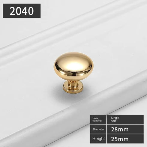 Aoleegatt Decor(2040-S) Minimalist Gold Long Furniture Handles Wardrobe Kitchen Cupboard Cloakroom Bedside Cabinet