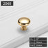 Aoleegatt Decor(2040-S) Minimalist Gold Long Furniture Handles Wardrobe Kitchen Cupboard Cloakroom Bedside Cabinet