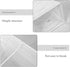 IMIKEYA Japanese Paper Floor Lamp Shade: Foldable Papers Lampshade Cover Replacement Modern Minimalist Standing Light