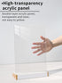 3 Pack 8.5X11 Acrylic Sign Holder for Wedding Anniversary Party, Vertical White Tabletop Sign Display for Business