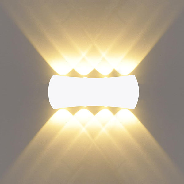 Kawell 8W Modern Wall Sconces LED Wall Light Up Down Indoor Outdoor