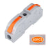 60pcs Lever Wire Connectors, Push-in Inline Electrical Wire Connector, Quick Connect Splice Wire Connectors