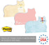 Cat Shaped Sticky Note Pad Assortment / Set of Three Feline Designs / 4" x 3" Modern Sticky Notes / Made in USA