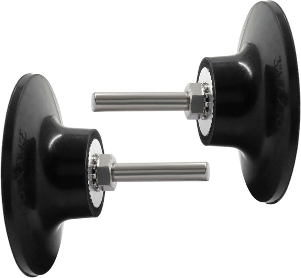 ISDVBUY 2 Pack Quick Change Disc Pad Holder, 3 Inch Sanding Discs Holder
