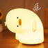 Attivolife Duck Night Light, Silicone Why Duck Lamp, Dimmable Rechargeable Nursery Bedside Lamp, Creative Gift Idea