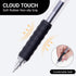 Black Gel Pens Bulk - 30 Pack Fine Point Smooth Writing No Smudge, 0.7mm Gel Ink, Retractable Rollerball