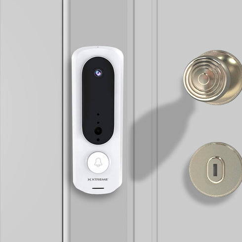 Xtreme Smart Snapshot Battery Doorbell, 2.4GHZ Wi-Fi, Instant Notifications, Remote Access, Motion Detection, App