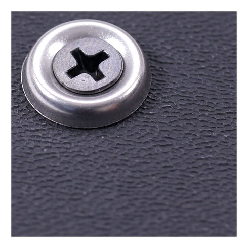 HolsterSmith Finishing Washers - #8 (0.530 Dia.) Metal Countersunk Round Top for Holster Making, Home Improvement,