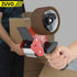 Heavy Duty Tape Gun Dispenser with 6 Clear Packaging Tapes, 48cm X 66m for Moving Boxes and General Packing