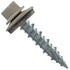 Metal ROOFING SCREWS: (250) 10 x 1" Ash Gray Hex Head Sheet Metal Roof Screw with EPDM Washer