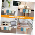 8 TEHAUX Pcs Hanging Cup Holder Rolling Cart Organizer Accessories Trolley Basket Storage Hanging Bucket Container