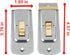 (Set 2), 10 Razor Blade Scraper Tools of Window Scraper, Glass Cooktop Scraper & Paint Scraper, Car Decal, Sticker