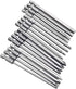 Yakamoz 16Pcs 4-in-1 Multi Long Magnetic Screwdriver Bit Set with 1/4" Hex Shank Power Tools Kit