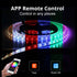 YI LIGHTING (16.4 Smart Wi-Fi RGB LED Strip Lights, Music Synced, Color Changing with Remote, App Control for Bedroom