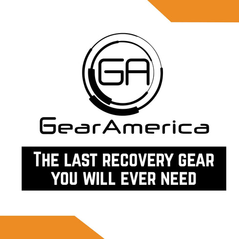 GearAmerica Mega Shackles Isolators - 2 Pack for GA Mega Shackles, Prevents Corrosion, Reduces Noise and Rattling