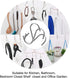 uxcell 6 Pack S Shaped Hooks Clips, Stainless Steel Plating Finish Hangers for Hanging Plants, Pots, Pans, Mugs
