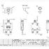 Thermal Circuit Breaker, 98 Series 50A 125/250VAC 32VDC Bottom Screw Push-Button Reset with Quick Connect Terminals