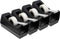 Desktop Tape Dispenser - Non-Skid Base, Weighted Tape Roll Dispenser - Perfect for Home, Office, School (4 Pack)