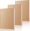 B5 Blank Notebook Journals, 7.6" x 10", 160 Pages, Unlined Kraft Hardcover Sketchbook for College