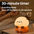 CQDAKET Dimmable, Sea Otter Night Light for Kids, Rechargeable Bedside Touch Lamp, with Timer, Soft Silicone Nursery