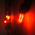 15 Pack S14 Bulbs, 2 Bulbs E26 Bulbs, 120V LED Red String Light Shatterproof Watt Replacement for Outdoor String Light