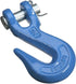 National Hardware N177-212 Clevis Grab Hook, 1/4 Inch, Blue, 3240BC