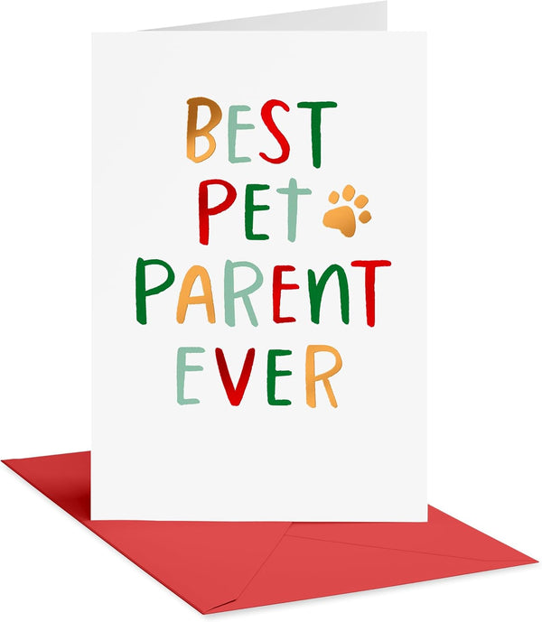 American Greetings Merry Christmas Thank You Card from the Pet (Thank You)