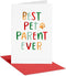 American Greetings Merry Christmas Thank You Card from the Pet (Thank You)