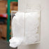 Okuna Outpost Acrylic Wall Mount Dispenser for Gloves, Shoe Covers, Hairnet Holder, Beard Nets Storage