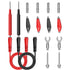 Goupchn 16PCS Multimeter Test Leads Kit Replacement Test Wire Set with Alligator Clips, Banana Plugs, Test Probes, Banana Plugs for Multimeter Automotive Electrical Testing