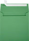 LUXPaper Invitation Envelopes Square | Peel & Press | 6 1/2" x 6 1/2" | Holiday Green | 80lb. Text | 50 Qty