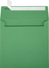 LUXPaper Invitation Envelopes Square | Peel & Press | 6 1/2" x 6 1/2" | Holiday Green | 80lb. Text | 50 Qty