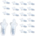20 PCS Shutter Repair Plantation Shutter Replacement Parts, Plastic Spring Pins for Plantation Shutter Repair Kit