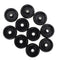 HOODANCOS Plastic Caster Wheels 1 Inch 10pcs Replacement Rolling Cart Wheels for Shopping