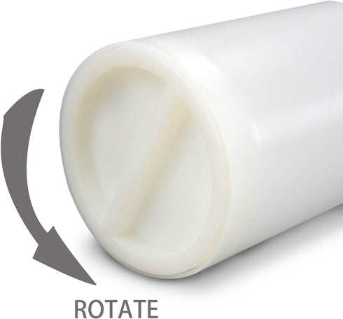Waterproof Battery Operated LED Pillar Candle, Flameless Flickering Electric Light with Timer for Outdoor Decoration