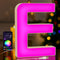 MeRGBWLife Light Up LED Letter Lights USB Powered Color Changing Alphabet Sign, APP