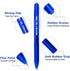 Vitoler Erasable Pens, Black & Blue Gel Pens, 0.7mm Fine Point, Retractable Writing Pens for School Supplies