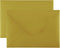 Granhoolm 100 Pack 5x7 A7 Invitation Envelopes, V Flag 5.25 x 7.25 for Weddings, Parties, Greeting Cards (Gold Pearl)