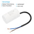 PATIKIL CBB60 25uf Running Capacitor, 2Pcs AC 450V 2 Wires for Water Pumps, Washing Machines Motor Start