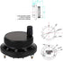 5V 60MM Hand Wheel Pulse Encoder, CNC Pulse Encoder for Manual Control in Milling Machine, Black