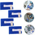 4-Pack Bed Rails Fixing Belts for Hospital Use - Breathable and Easy to Use