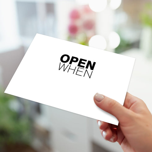 Open When Envelopes Set of 13, Classic Design for Going Away Present, University Gifts, and Leaving Home Gifts