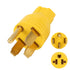 NEMA 14-50P to 5-15R 5-20R 6-15R 6-20R Compact 240V 50 Amp to 240V 15 Amp 20 Amp Female Receptacle Adapter