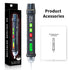 Voltage Tester Pen with Ambient Temperature Display, Non Contact Voltage Tester, Electric Tester with Flashlight