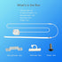 28 Inches 6.6W 4200K 1296lumen Dimmable, Counter Closet, Hand Wave LED Ribbon Lights with Memory, Plug and Play, Under