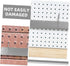 Homoyoyo Pegboard Shelf - Craft Organizer and Tool Storage Rack