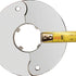Floor and Ceiling Plate Split Flange, Fits 1 Inch IPS Galvanized Pipe or 1-1/4 Inch Copper Pipe, Chrome Finish