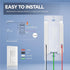 Dimmer Dimmer Bulb, 2Pack ECOELER Motion Sensor Switch, Electrical Light Switches with Occupancy Sensor, Single Pole